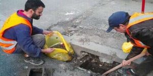 تحرير 17 بالوعة ورفع 114 طنا من النفايات بالدرارية