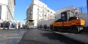 ورشات مفتوحة لتهيئة الطرقات بالعاصمة