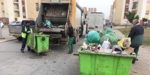 تكثيف دوريات جمع النفايات المنزلية ببلديات الشراقة