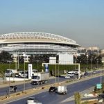 براقي على قدم وساق لإنهاء أشغال التهيئة في محيط ملعب نيلسون مانديلا