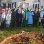 تشجير بمحيط عيادة فايزي ببرج الكيفان  