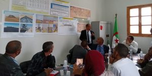 وفد عن لجنة الإسكان في زيارة معاينة لبرج باجي مختار