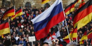 مسيرة حاشدة في ألمانيا تنديداً بالسياسات الغربية بحق روسيا وفلسطين