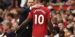 تن هاغ يضغط لتجديد عقد راشفورد