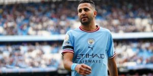 محرز يبدي سعادته الكبيرة إثر الفوز المحقق