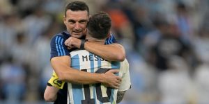 سكالوني يثير الاستغراب بعد تصريحه عن ميسي ومارادونا