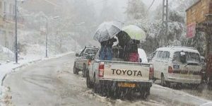 ثلوج وأمطار رعدية على العديد من ولايات الوطن