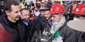 الرئيس بشار الاسد يشيد بجهود فرق الحماية المدنية والهلال الأحمر الجزائري