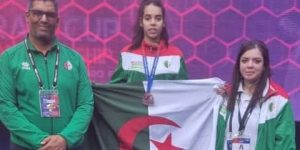 المصارعة الجزائرية راشا تومي تتوج بالبرونزية