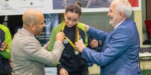 في البطولة الإفريقية للمبارزة أواسط.. كوثر محمد بلكبير تحرز اللقب الإفريقي