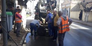 حل مشكل انسداد أنبوب الصرف الصحي بالسحاولة