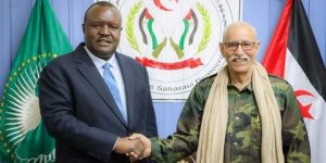 الأمين العام لجبهة البوليساريو يستقبل رئيس البرلمان الإفريقي