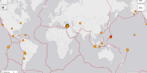 زلازل عدة ضربت العالم في الساعات الأخيرة