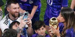 ميسي: أولادي يرددون ما قلته في المونديال