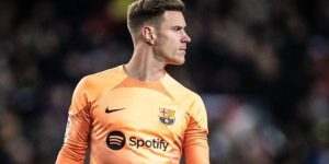 تير شتيغن يقود برشلونة لرقم تاريخي في الليغا