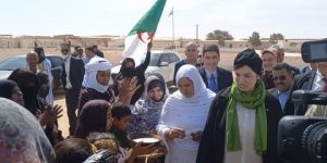 وزيرة الثقافة الجزائرية في زيارة للجمهورية الصحراوية