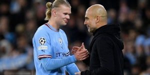 غوارديولا: هالاند لا يقارن بميسي