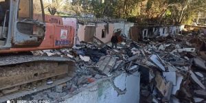 هدم سبع بنايات فوضوية بعين البنيان