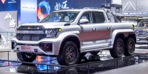 بنظام دفع سداسي وقوة 517 حصان.. جريت وول تكشف عن شاحنة “سايبر بيك أب”