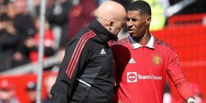 راشفورد مستاء من الشائعات وسعيد في اليونايتد