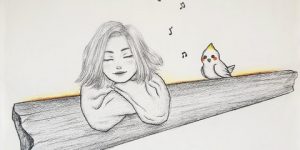 ريم والعصفور..