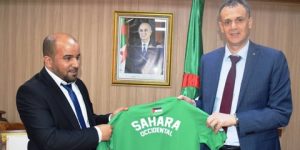 وزير الشباب والرياضة الصحراوي يستقبل من طرف نظيره الجزائري