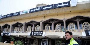 خروج مطار حلب الدولي عن الخدمة إثر غارات للاحتلال الصهيوني