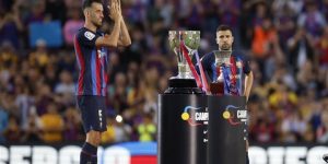 احتفالية خاصة لتوديع بوسكيتس وألبا