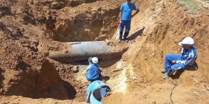 استئناف مشروع ربط المياه الشروب بحي متيجة بسيدي موسى