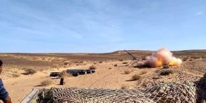 الجيش الصحراوي يستهدف تخندقات جنود الاحتلال المغربي بقطاع المحبس