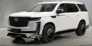 بتعديلاتها الجريئة.. مانسوري تكشف عن كاديلاك اسكاليد