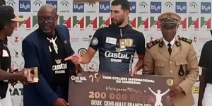 طواف الكاميرون الدولي للدراجات على الطريق 2023.. الدراج حمزة ياسين يتصدر سباق المرحلة الأولى