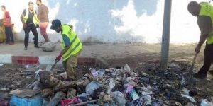 حملة نظافة بأحياء برج الكيفان