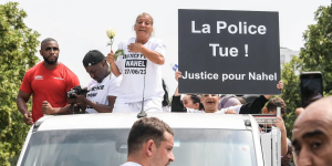 تشييع جنازة الشاب نائل بعد ليلة رابعة من الاحتجاجات بفرنسا