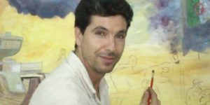 مباركي جيلالي يرحل بعشاق الفن التشكيلي إلى عوالم ساحرة