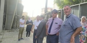 الوالي المنتدب لباب الوادي يأمر بتسريع الأشغال بمتوسطة لالة خديجة ببولوغين 