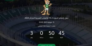 حسبما أعلنته وزارة الشباب والرياضة.. فتح منصة “تذكرتي” أمام الجماهير تحسبا لحفل اختتام