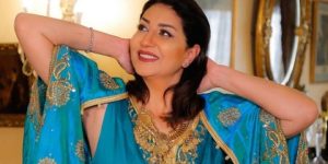 وفاء عامر مذيعة لأول مرة