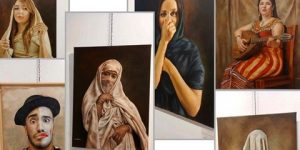 معرض نبيل رحمون.. أعمال فنية بلمسة فلسفية