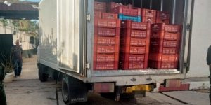 حجز وإعادة توزيع  الحليب المدعم بالرويبة