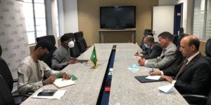 وفد عن مفوضية السلم والأمن بالاتحاد الإفريقي في زيارة عمل إلى مؤسسات الجمهورية الصحراوية