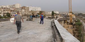 تسارع في وتيرة أشغال إنجاز جسر الخروبة