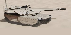 دبابة حربية اختبارية من هيونداي