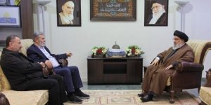 نصر الله يستقبل النخالة والعاروري: اتفاق على مواصلة التنسيق بين أطراف محور المقاومة