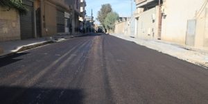 الشروع في تعبيد الطريق الرئيسي لحي الدهيمات بسيدي موسى