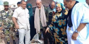 الرئيس الصحراوي يزور المحصر التقليدي المقام بولاية بوجدور