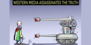 الكاريكاتير الجزائري باقي بوخالفة: رسوماتي طريقة لإيصال الصوت الفلسطيني