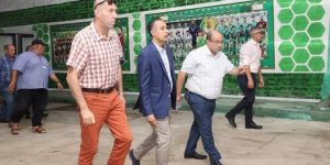 صادي يشيد بالكفاءات القائمة على تهيئة 5 جويلية