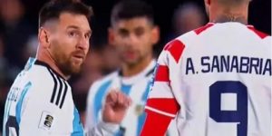 توني سانابريا لاعب باراغواي: تلقيت تهديدات بسبب ميسي