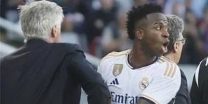 تلميح فينيسيوس يستفز أنصار برشلونة